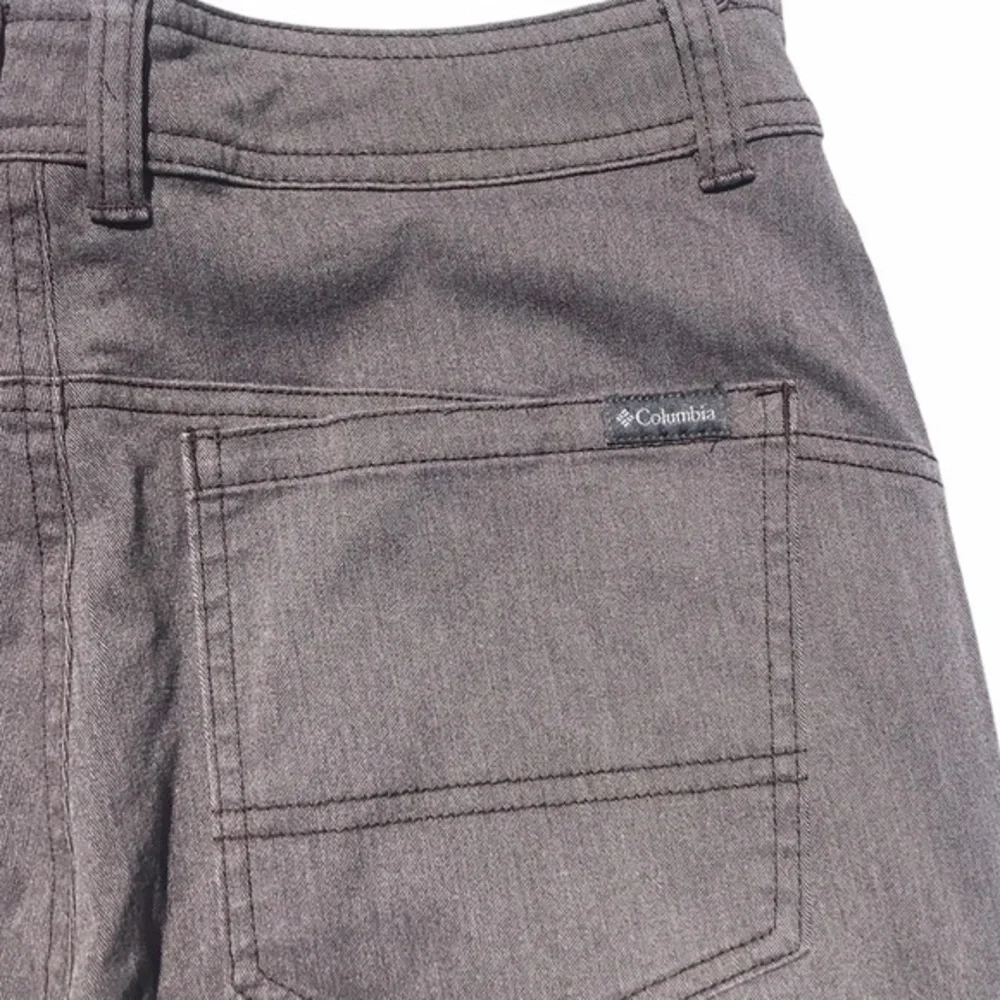Columbia Men's Straight Fit Heather Brown Pants - Picture 7 of 11